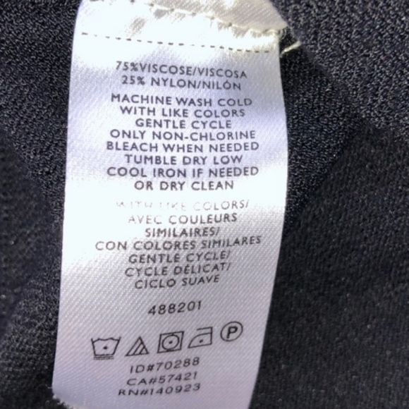 Loft Black Button Down Cardigan - Picture 3 of 4